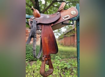 Tex Tan Westernsattel, Barrel-Racer, Full Quarter (FQH)