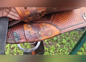 Tex Tan Westernsattel, Barrel-Racer, Full Quarter (FQH)