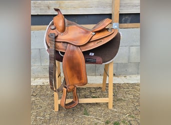 Western Sattel Western Imports Roudskirt mit Pad Reining Westernsattel 
