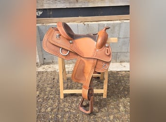 Western Sattel Westernsattel Cognac Full Quarter 