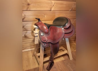 Westernsattel Art of Westernriding rot braun