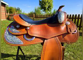 Westernsattel Show/Reining High Horse Saddle von Stefan Luchmann