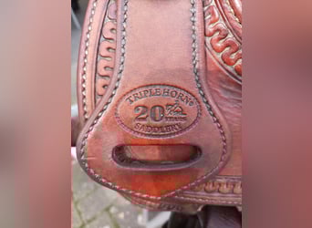 Westernsattel Triple Horn