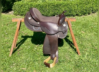 Westernsattel Triple W platinum small butterfly