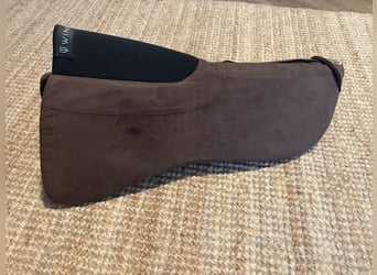 Winderen Sattelpad Gelpad fürs Dressurreiten Comfort 18mm Chocolate