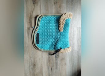 Mattes Lammfellschabracke türkis DR L/Full