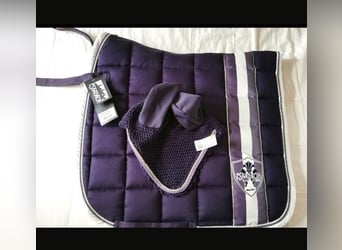 Eskadron Big Square lila Schabracke + Fliegenhaube