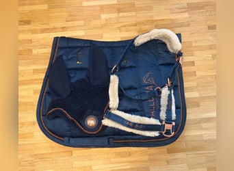 NEU Eskadron x Cavalluna Set PONY Schabracke Haube Halfter