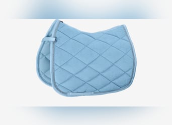 Schabracke Eskadron Reflexx velvet crystal hellblau Dressur