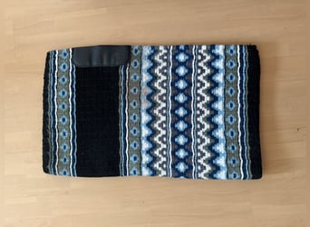 Showblanket blau/grau/weiß/schwarz 