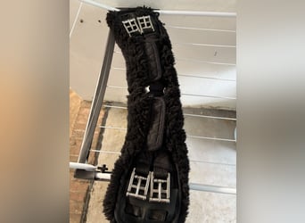 Mattes Mondgurt 50cm schwarz