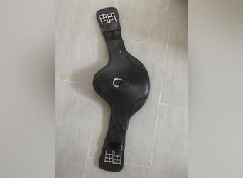 BUSSE Sattelgurt ''LAURENZA-DR'' elastisch schwarz, 70 cm