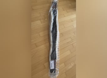 Prestige Lammfellsattelgurt in tabaco braun