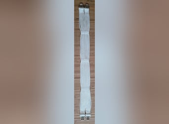 Schneeweißer Strippensattelgurt / Langgurt - 115 cm - 1x benutzt