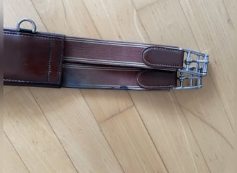 Prestige Stollenledergurt in braun