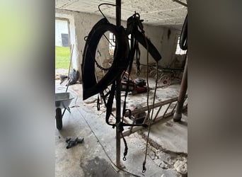 Biete antike Pferdegeschirre Kummet, Zugscheite, Zugbügel, Einzeteile 