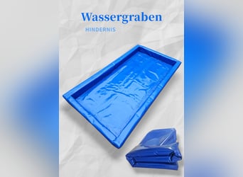 Wassergraben Hufpool aus LKW-Plane Pferdetraining Hindernis Pferde Pool 2 x 1m