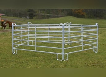 Weidepanel verschiedene Längen mit und ohne Tor Mobilzaun Panel Pferdebox Zaun NEU