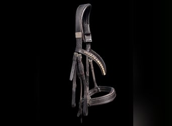 Kandare Fairfax braun mit Swarovski Stirnband in Größe VB