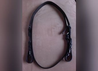 Kopfstücke mit Backenstücken schwarz  COB/Vb neu!