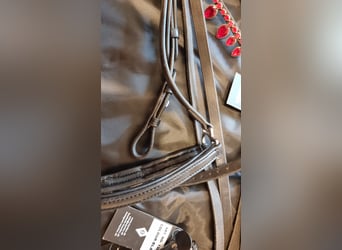 NEU: Exklusives Weihnachtsgeschenk! Equitec SET Luxuszaumzeug mit vielen Stirnriemen +Stübben Zügel