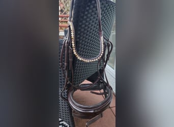 MyUnicorn Trense Siena mit Super Soft Zügel mit Grip in braun VB