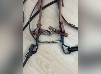 Western Trense inkl. Zügeln und Gebiss (Baby Bit)