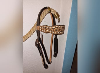 Kopfstück, Trense, Vorderzeug, Western, Set