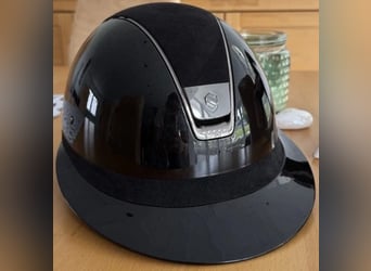 Samshield Miss Shield Schwarz Glossy mit Alcantara & Swarovski