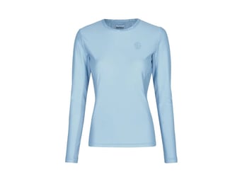 Langarmshirt Reflexx silkblue /hellblau Größe L