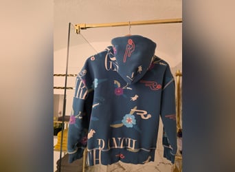 Ranchgirl Hooded Sweat Paisley patrol blue Gr. S. 38