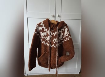 Superwarme, wasserabweisende Jacke aus echter Islandwolle