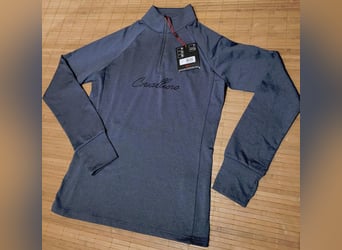 graues CAVALLIERO Reitshirt / Funktionsshirt - L/40 - NEU mit Etikett