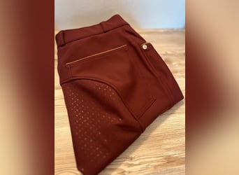 HKM Lack-Lammfell Gamaschen Neuwertig L
