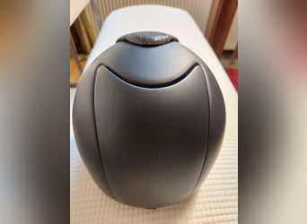 KEP Reithelm Cromo 2.0 Matt Inserto Glitter mit Polo-Schirm, inkl. Tasche und Inlay, dunkelblau 