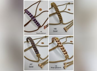 Knotenhalfter handgefertigte Unikate NEU Größe Cob/VB