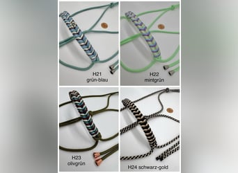 Knotenhalfter handgefertigte Unikate NEU Größe Cob/VB