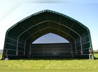Weidezelt Lagerzelt Offenstall Zeltgarage Sturmsicher Winterfest