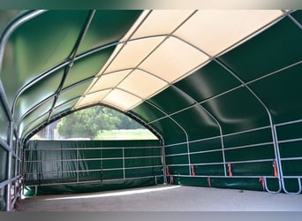 Weidezelt Lagerzelt Offenstall Zeltgarage Sturmsicher Winterfest