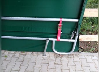 Weidezelt Lagerzelt Offenstall Zeltgarage Sturmsicher Winterfest