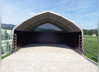 Weidezelt Lagerzelt Offenstall Zeltgarage Sturmsicher Winterfest
