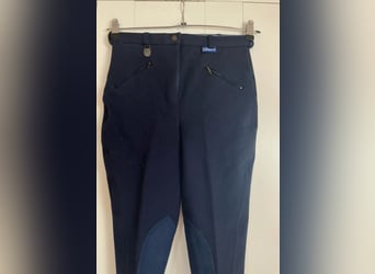 Equilibre Reithose Kniebesatz Marineblau NEU