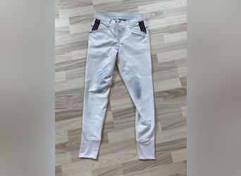 Felix Bühler Reithose Turnierreithose Gr 38 M 76 weiß Vollbesatz 