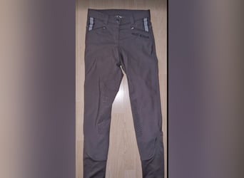 Felix Bühler, Thermo-Reithose, Grip, Vollbesatz, Taupe Gr 36