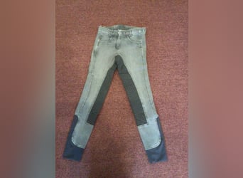 Jeansreithose von Ridersdeal in grau