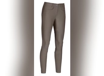 Pikeur Kniegrip Reithose Gr. 40 beige/ taupe 