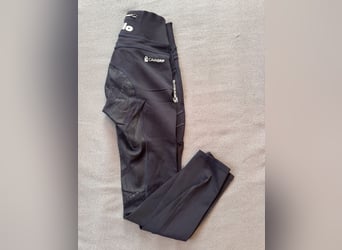 Reitlegging Cavallo Größe 40 dunkelblau und schwarz /Reitleggings CavalLin Full Grip