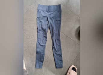 RidersDeal riders choice grip Winter reitleggins S blau 36