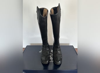 Ariat Heritage Contour II Field Zip Reitstiefel – Größe 41 / US 9.5B – Schwarz (Neupreis 330€)