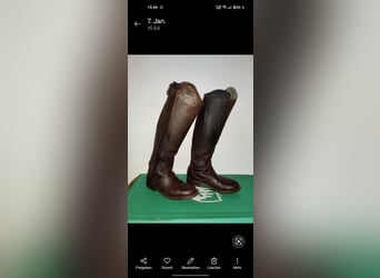 Gefütterte Lederstiefel super warm